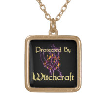 Protected By Witchcraft Pendant