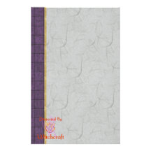Protected By Witchcraft Stationery Design