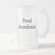 Proud Accordionist Coffee Mug