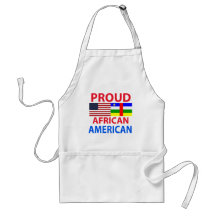 Proud African American Apron