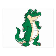 Proud Alligator Post Cards