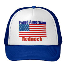 Proud American Redneck Mesh Hat