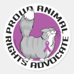 Proud Animal Rights Advocate Stickers