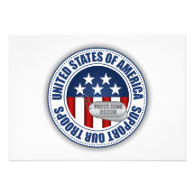 Proud Army National Guard Cousin Personalised Announcements