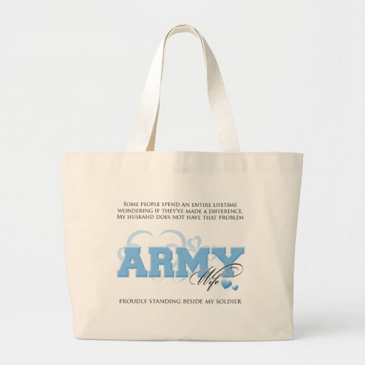 Proud ARMY Wife Bag