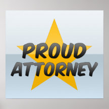 Proud Attorney Print
