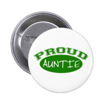Proud Auntie (Green) buttons by pb_family2 Proud Auntie (Green) buttons