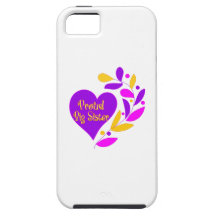 Proud Big Sister Heart iPhone 5 Cases