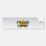 Proud Cabbie Bumper Sticker