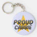 Proud Cabbie Keychain