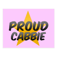 Proud Cabbie Post Cards
