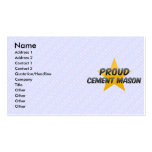 Proud Cement Mason Business Cards