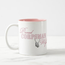Proud Corpsman Wife Coffee Mug