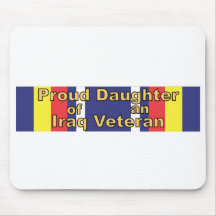 Proud Daughter of an Iraq Veteran - Pad Mouse Mat