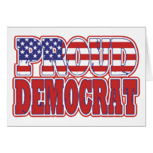 Proud Dem Greeting Cards