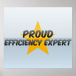 Proud Efficiency Expert Poster