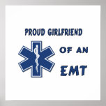 Proud EMT Girlfriend Posters