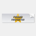 Proud Firefighter Bumper Stickers