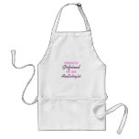 Proud Girlfriend of an Audiologist Aprons
