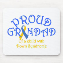 Proud Grandad of a Down Syndrome Child Mousepad