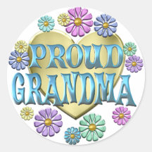 PROUD GRANDMA STICKER