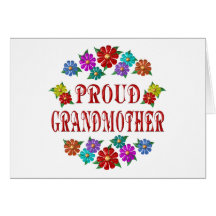 PROUD GRANDMOTHER CARD
