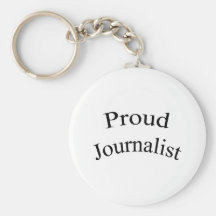 Proud Journalist Keychain