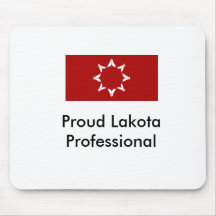 Proud Lakota Mousepad