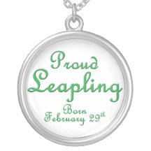 Proud Leapling Leap Year Birthday Jewelry