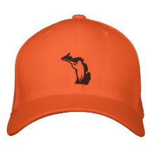 Proud Michigan Hunter Cap Embroidered Baseball Cap