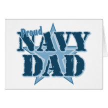 Proud Navy Dad Cards