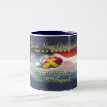 Proud Navy Girlfriend Coffee Mug