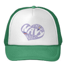Proud NAVY Wife - Grapevine Hat