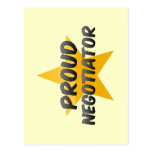 Proud Negotiator Postcards
