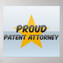 Proud Patent Attorney Poster