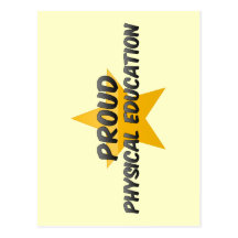 Proud Physical Education Post Cards