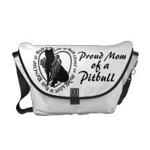 Proud Pitbull Mum Commuter Bag
