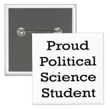 Proud Political Science Student Pinback Button