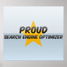 Proud Search Engine Optimiser Poster