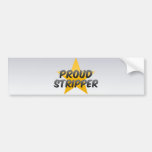 Proud Stripper Bumper Sticker