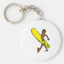 Proud Surfer Key Chain