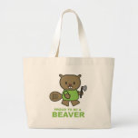 Proud To Be A Beaver Canvas Bag