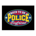 Proud to be a Police Boyfriend Postcards