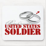Proud to be married mouse pad