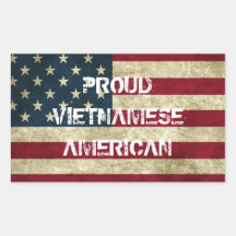 Proud Vietnamese American Sticker