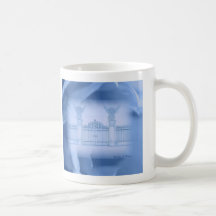 Provencal Rose Blue Gate Mug