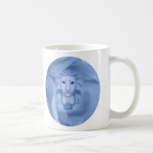 Provencal Rose Blue LionKnocker Mug