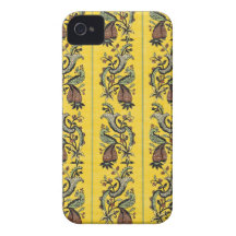 Provence South of France Golden Floral Products iPhone 4 Cases