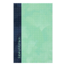 Prussian Blue Urban Chic Stationery