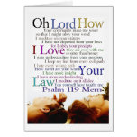 Psalm 119 Mem Thoughtful Greeting Cards